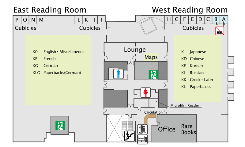 4F floor map